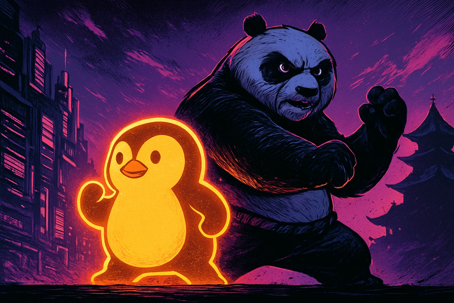 Pudgy Penguins объявляет о сотрудничестве с «Кунг-фу Пандой», Pudgy Penguins пересекает вселенную DreamWorks